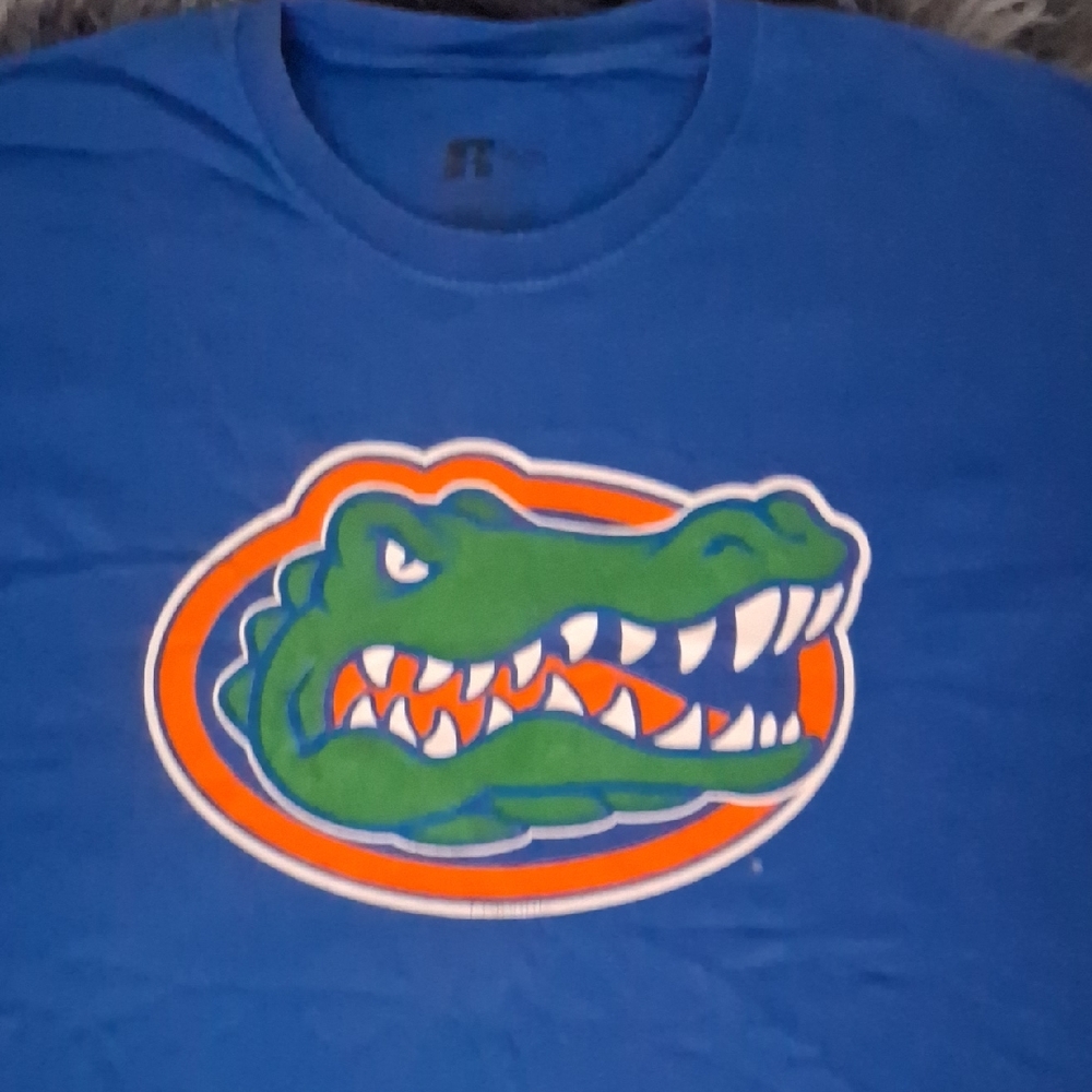 Blue T-Shirt with Florida Gators Logo